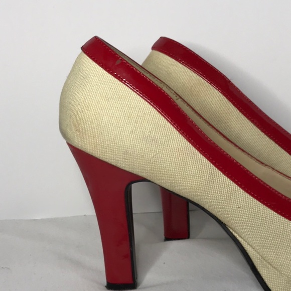 Bongo 9 1/2 peep toe heels - Picture 6 of 9